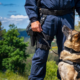 Police Drug Sniffing Dog